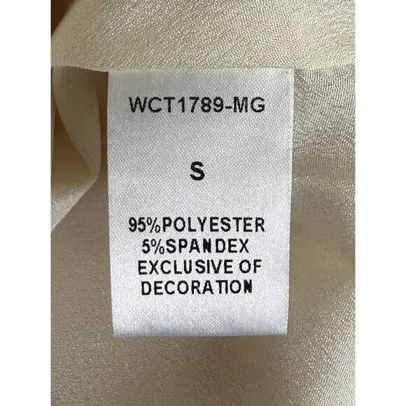 THML Tiered Halter Dress Womens Sz S Floral Summer Flowy Lined Anthropologie - Picture 6 of 10